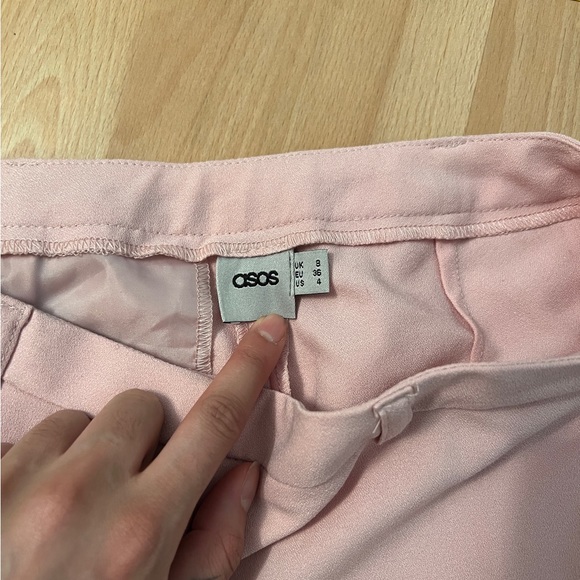 Baby Pink Asos Trousers - Picture 4 of 4